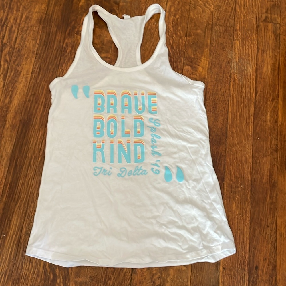 Tri Delta racerback shirt